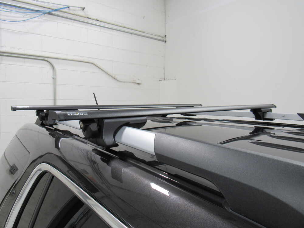 2010 GMC Acadia Curt Roof Rack for Raised Side Rails - Aluminum - Black ...