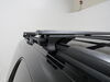 0  complete roof systems curt rack for raised side rails - aluminum black 53-3/8 inch long