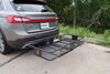 0  flat carrier fixed 24x60 curt cargo for 2 inch hitches - steel 500 lbs
