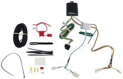 Curt T-Connector Vehicle Wiring Harness with 4-Pole Flat Trailer Connector