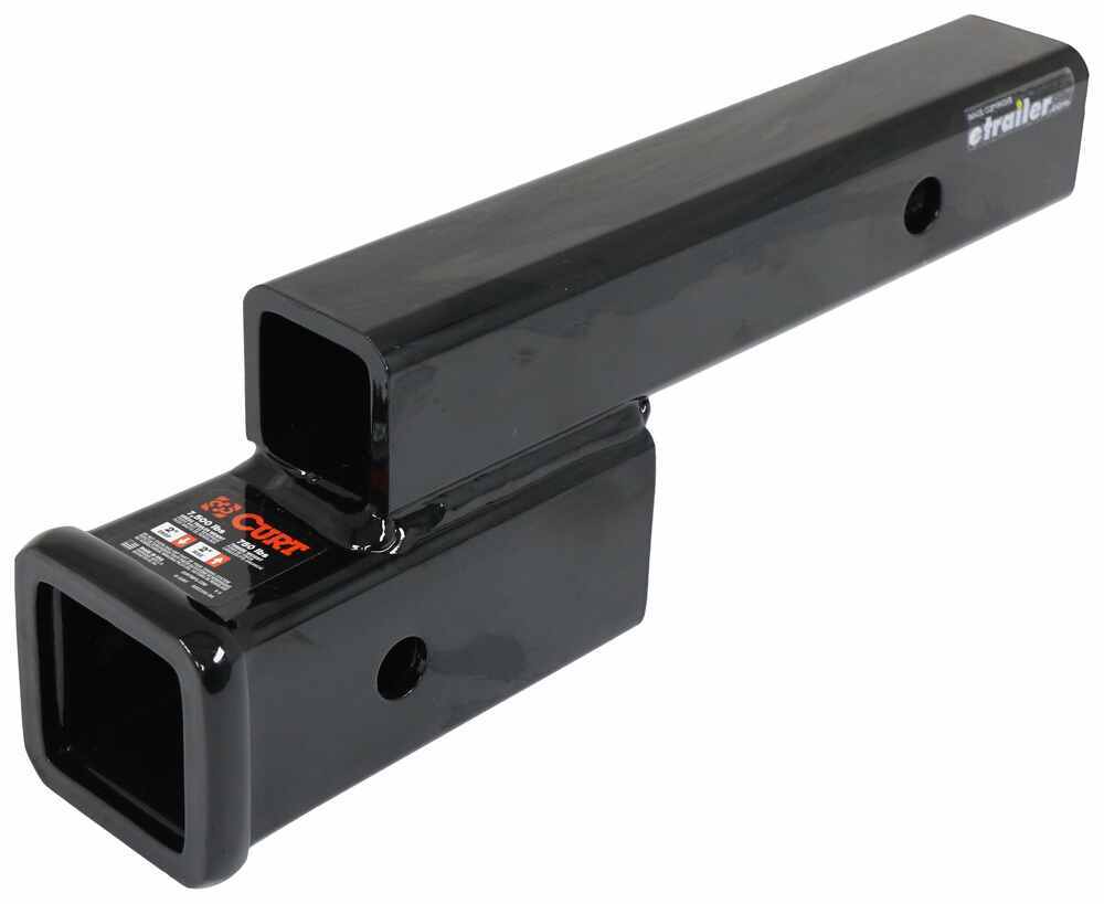 Curt High-Low Adapter for Tow Bars - 2" Hitches - 2" Rise/Drop - 8" Long - C27KR