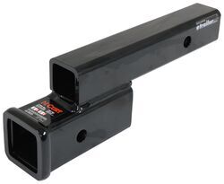 Curt High-Low Adapter for Tow Bars - 2" Hitches - 2" Rise/Drop - 8" Long