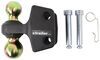 weight distribution hitch ball attachment curt heavy-duty dual for shanks