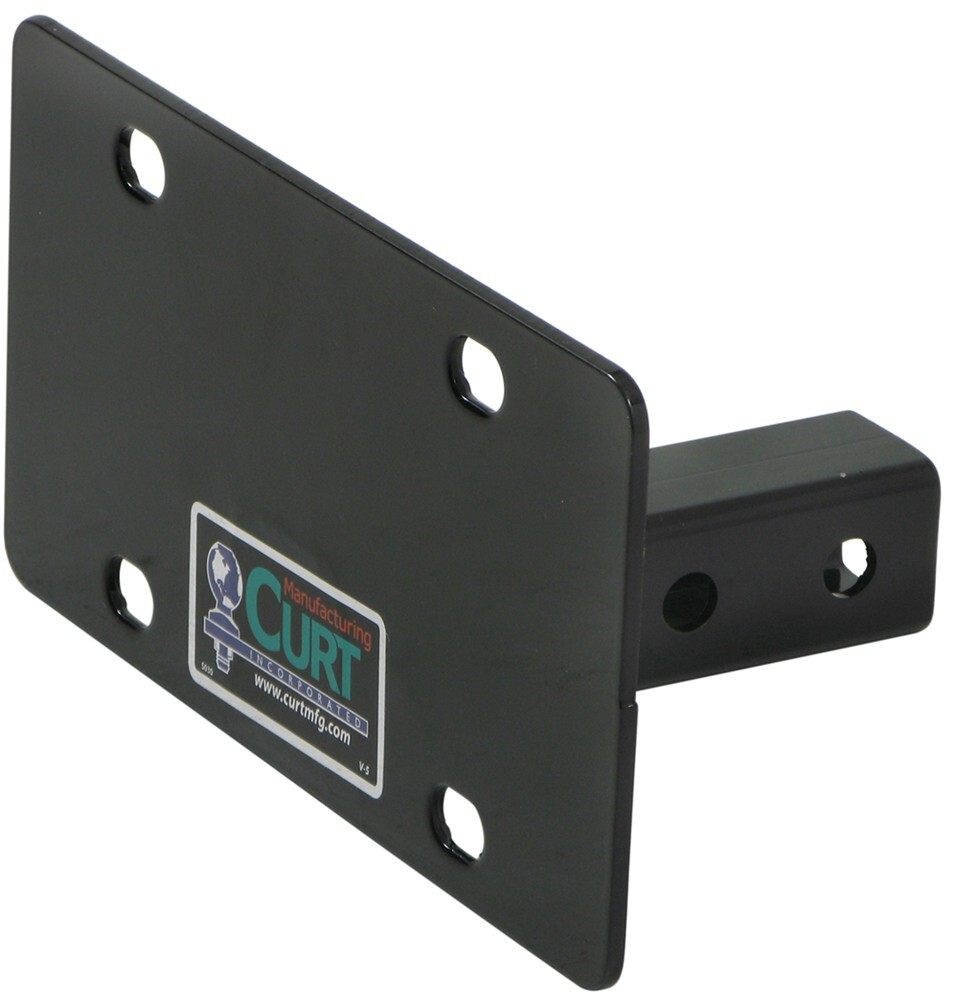 CURT Hitch-Mounted License Plate Holder (Fits 2 in. Receiver) 31002 - The  Home Depot