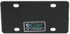 front receiver hitch curt mount trailer license plate holder