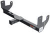 custom fit hitch front mount curt trailer receiver - 2 inch