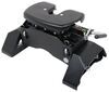 fixed fifth wheel cushioned 360-degree curt q24 5th trailer hitch for chevy/gmc towing prep package - dual jaw 24 000 lbs