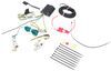 curt custom fit vehicle wiring trailer hitch plug-in t-connector harness with 4-pole flat connector