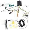 curt custom fit vehicle wiring trailer hitch end connector t-connector harness with 4-pole flat