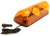 blazer emergency vehicle lights hazard light warning 12v plug flashing amber bar - halogen magnetic mount