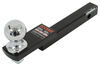 fixed ball mount drop - 1 inch rise 0 curt towing starter kit for 1-1/4 hitches 2 3/4 3 500 lbs