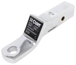 Curt Ball Mount for 2" Hitches - 3/4" Rise, 2-1/4" Drop - 7,500 lbs - Chrome - C45290