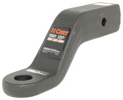 Curt Forged Ball Mount for 2-1/2" Hitches - 2-1/2" Rise - 4" Drop - 20,000 lbs