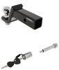fixed ball mount 2 inch one curt towing starter kit for hitches - rise 4 drop 7.5k