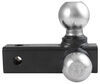 drop hitch trailer ball mount 1-7/8 inch 2 2-5/16 replacement tri-ball for curt adjustable