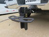 0  flip-down step 500 lbs for curt adjustable channel ball mounts - anti-skid surface