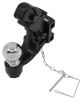 pintle hook - ball combo 2-5/16 inch curt with hitch channel mount 20 000 lbs
