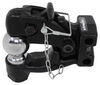 pintle hook - ball combo 2-5/16 inch curt with hitch channel mount 20 000 lbs