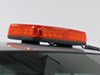 0  hazard light warning 7 flash patterns blazer mini amber bar - led 12v magnetic mount