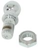 pintle hitch ball 1-1/4 inch diameter shank replacement for curt hook combo - 2 10 000 lbs chrome