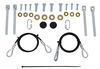 removable drawbars curt custom base plate kit - arms