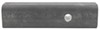 shank fits 2 inch hitch curt solid steel bar with raw finish - 8 long
