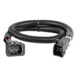 Curt Custom Wiring Adapter for Trailer Brake Controllers - Dual Plug In - C51522