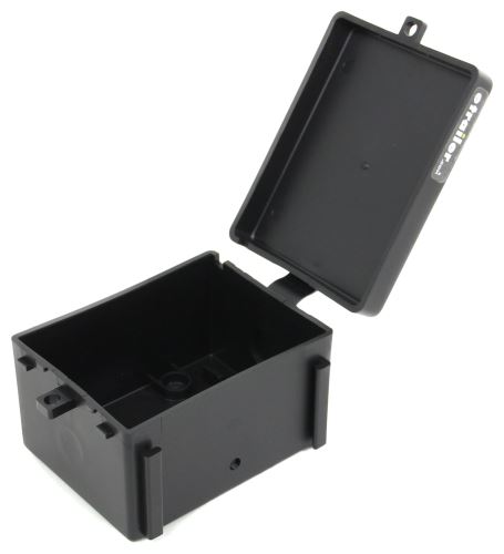 Curt Battery Box for 12V, 5-Amp Battery - Top Load CURT Accessories and ...