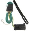 4 flat curt t-connector vehicle wiring harness for factory tow package - 4-pole trailer connector