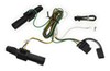trailer hitch wiring no converter curt t-connector vehicle harness with 4-pole flat connector