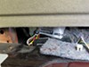 2000 subaru outback wagon  trailer hitch wiring on a vehicle