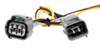 trailer hitch wiring curt t-connector vehicle harness with 4-pole flat connector