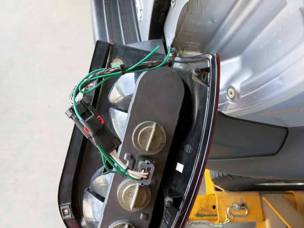 Curt T-Connector Vehicle Wiring Harness with 4-Pole Flat Trailer