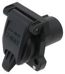 Curt 7-Way RV-Style Trailer Connector - Vehicle End                                                 