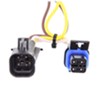 trailer hitch wiring 4 flat curt t-connector vehicle harness with 4-pole connector