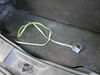 2017 nissan rogue custom fit vehicle wiring curt 4 flat plug-in c56033