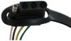 trailer hitch wiring curt t-connector vehicle harness for factory tow package - 4-pole flat connector