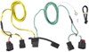 4 flat curt t-connector vehicle wiring harness with 4-pole trailer connector