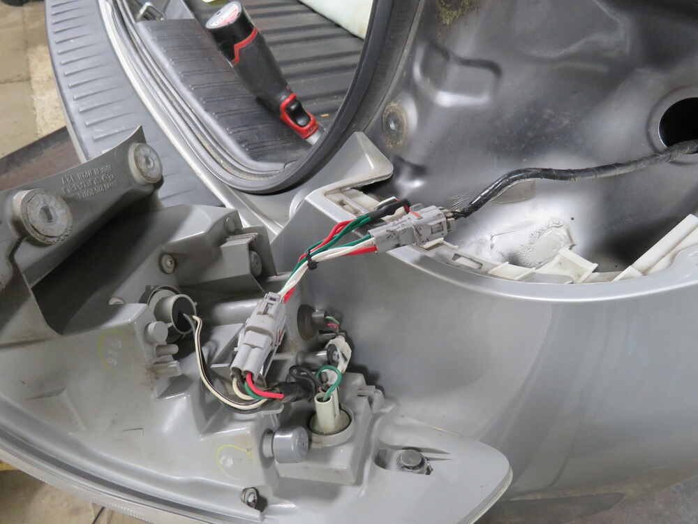 Curt TConnector Vehicle Wiring Harness with 4Pole Flat