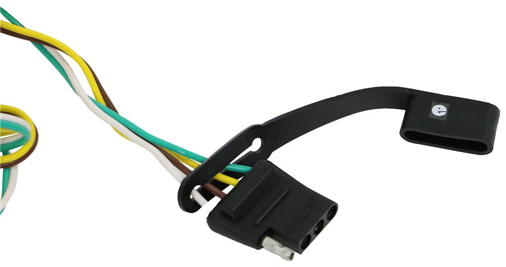 2012 Ford Fiesta Curt T-Connector Vehicle Wiring Harness with 4-Pole