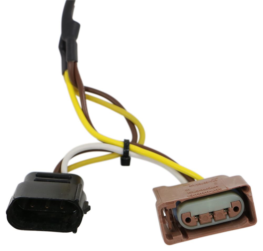 2012 Ford Fiesta Curt T-Connector Vehicle Wiring Harness with 4-Pole