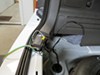 2014 ford edge  trailer hitch wiring 4 flat curt t-connector vehicle harness with 4-pole connector
