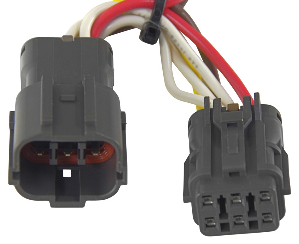 2012 Hyundai Veloster Curt T-Connector Vehicle Wiring Harness with 4 ...