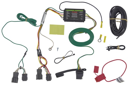 2012 Hyundai Veloster Curt T-Connector Vehicle Wiring Harness with 4 ...