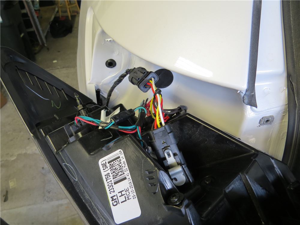 2014 Chevrolet Traverse Where Dose The Trailer Wiring Kit Go from images.etrailer.com