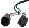 trailer hitch wiring converter curt t-connector vehicle harness with 4-pole flat connector