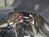 2015 nissan murano  trailer hitch wiring 4 flat curt t-connector vehicle harness with 4-pole connector