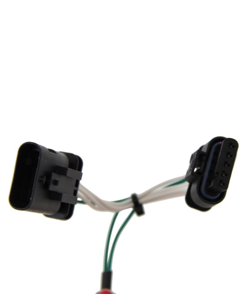 2017 Jeep Renegade Curt T-Connector Vehicle Wiring Harness with 4-Pole Flat  Trailer Connector