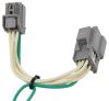 trailer hitch wiring curt t-connector vehicle harness with 4-pole flat connector