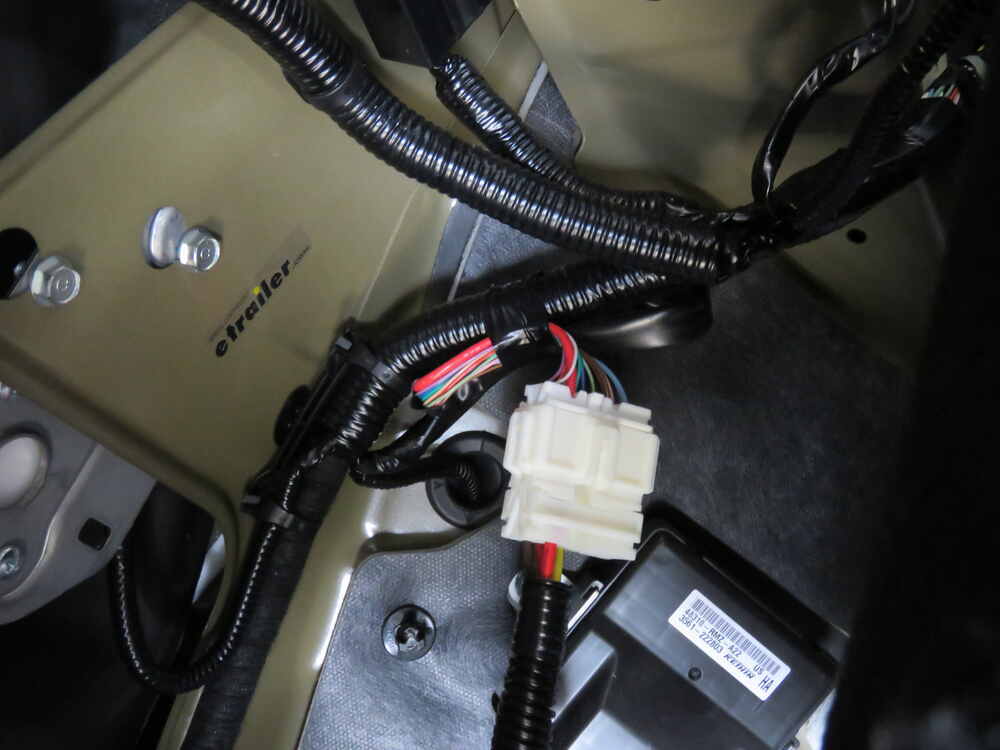 2019 Honda Passport Curt T-Connector Vehicle Wiring Harness for Factory ...